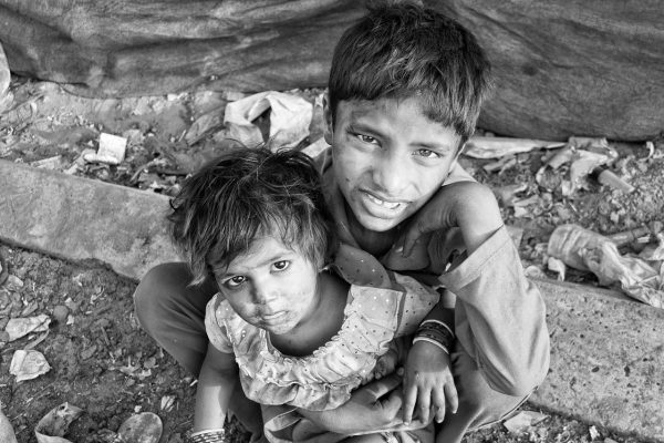 children, slums, poverty