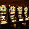 slot machine, one-armed bandit, money
