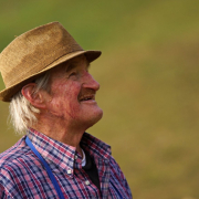 farmer, smile, man