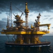 oil, rig, petroleum