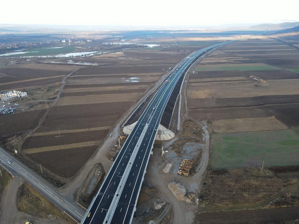 autostrada Transilvania foto Facebook Emil Boc Autostrada Transilvania Foto Facebook Emil Boc