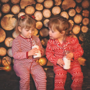 christmas kids, cookies and milk, christmas