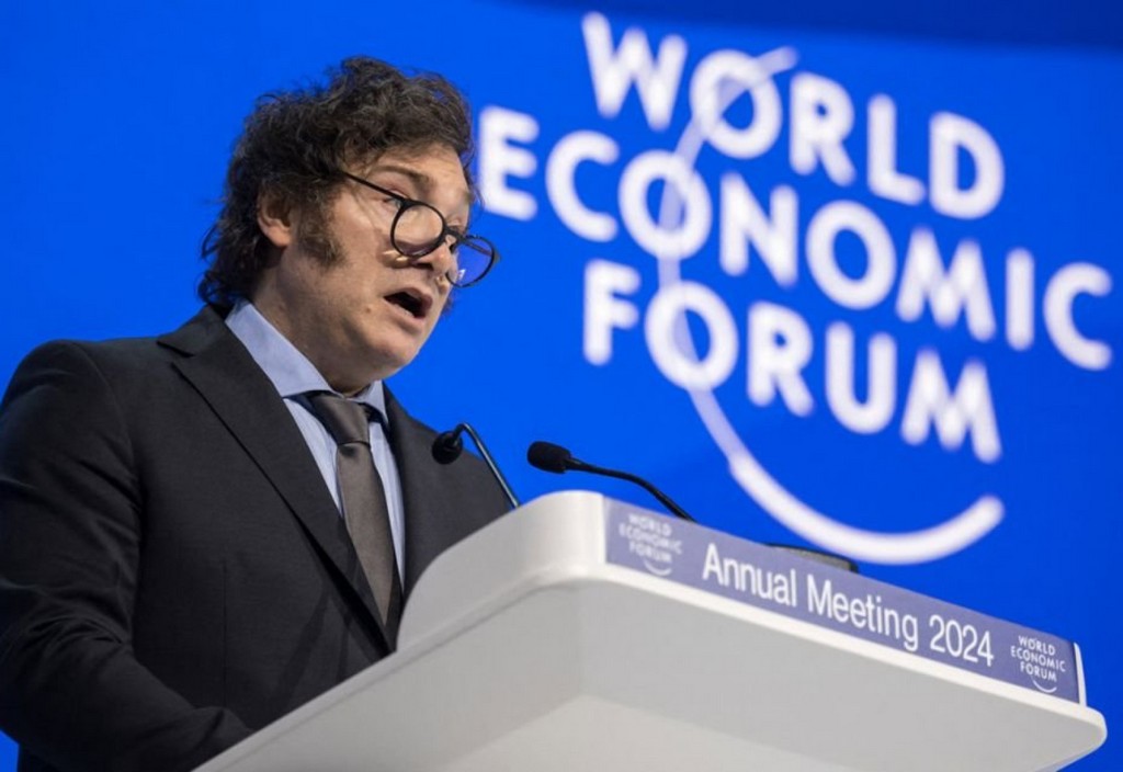 Javier Milei Davos Javier Milei Davos
