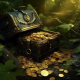 ai-generated-leaves-treasure-chest-stockpack-pixabay.jpg ai generated, leaves, treasure chest