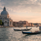 channel, venice, gondolas