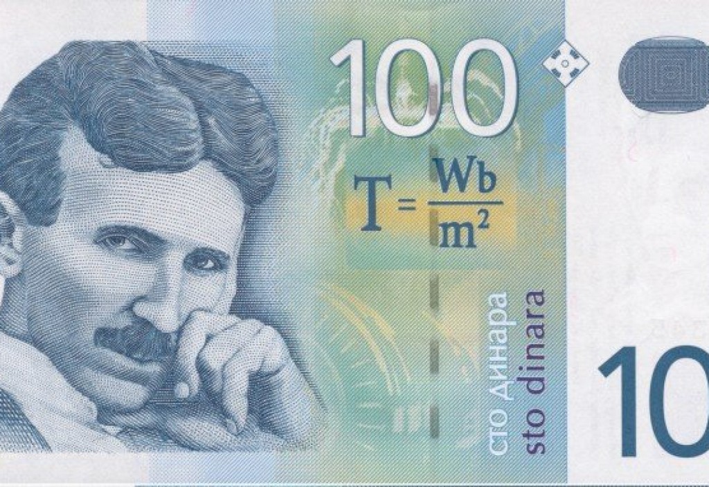 Dinar Sarbesc Nikola Tesla