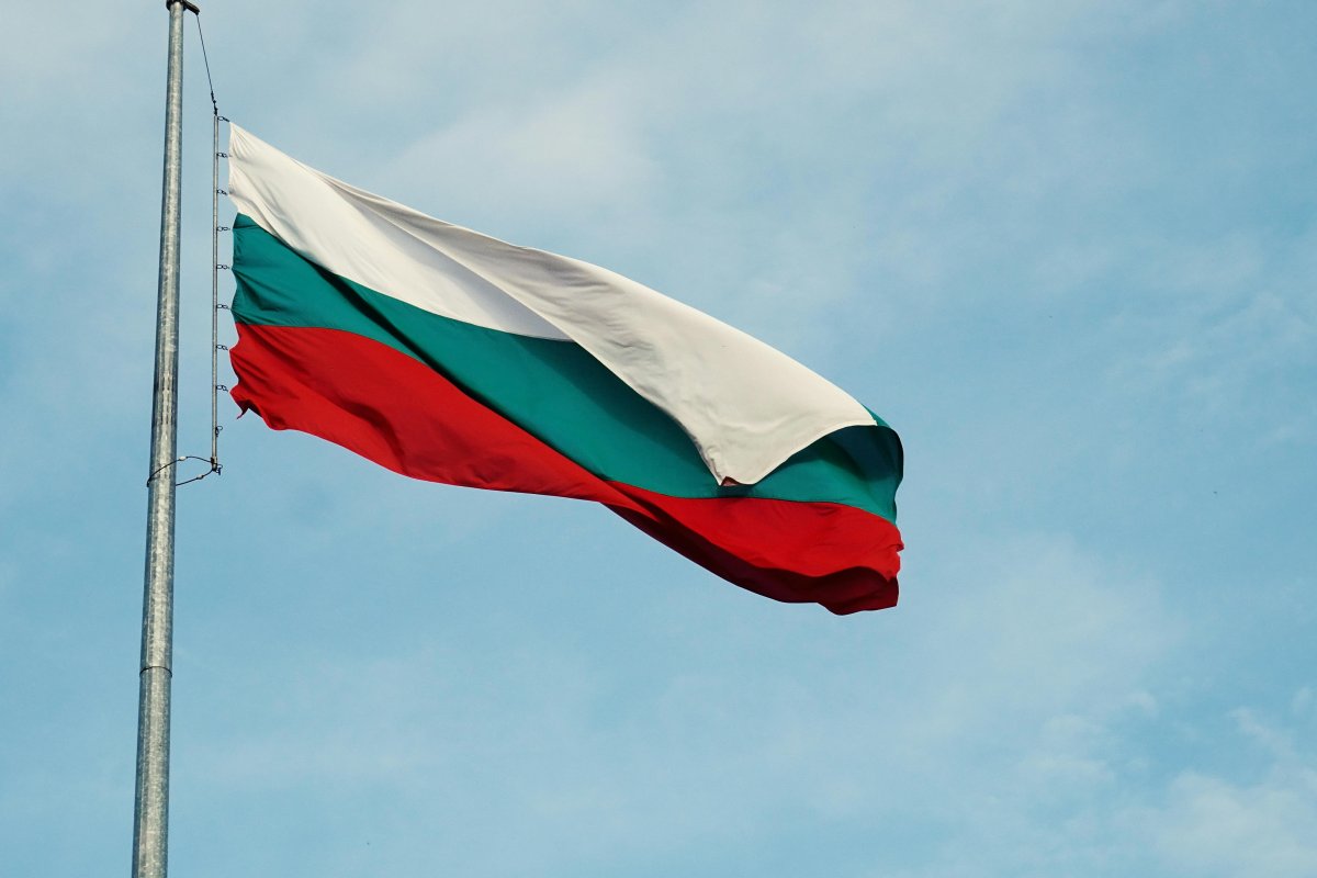 Flag under blue sky