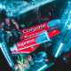 Red and white colgate toothpaste on the table