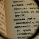 success, dictionary, magnifier