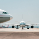 airplane, wait, apron
