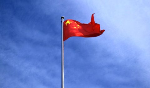 chinese flag, flutter, china