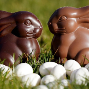 easter bunny, chocolate, holiday