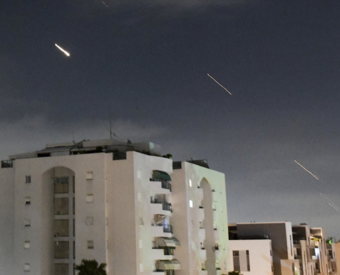 Israel_Iran_missiles_intercepted_APPhoto Israel Iran Missiles Intercepted Apphoto