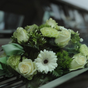 flowers, funeral, memorial