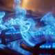 gas, stove, flames