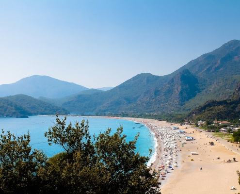 sea, island, beach