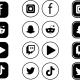 social media, apps, icons