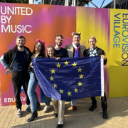steag UE Eurovision Malmo Dorin Frasineanu Steag Ue Eurovision Malmo Dorin Frasineanu