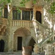 architecture, house, stairs