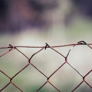 Border chain-link fence