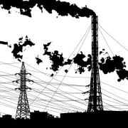 factory, industrial, pollution