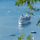 ferry, passengers, sea