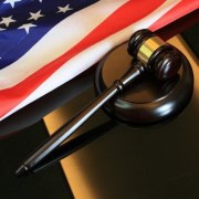 gavel, flag, america