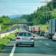 highway, rescue alley, traffic jam