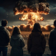 ai generated, nuclear bomb, people
