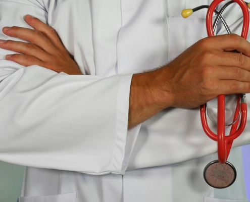 Doctor with a stethoscope