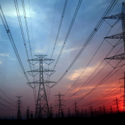 electricity pylon, electrical grid, communications tower