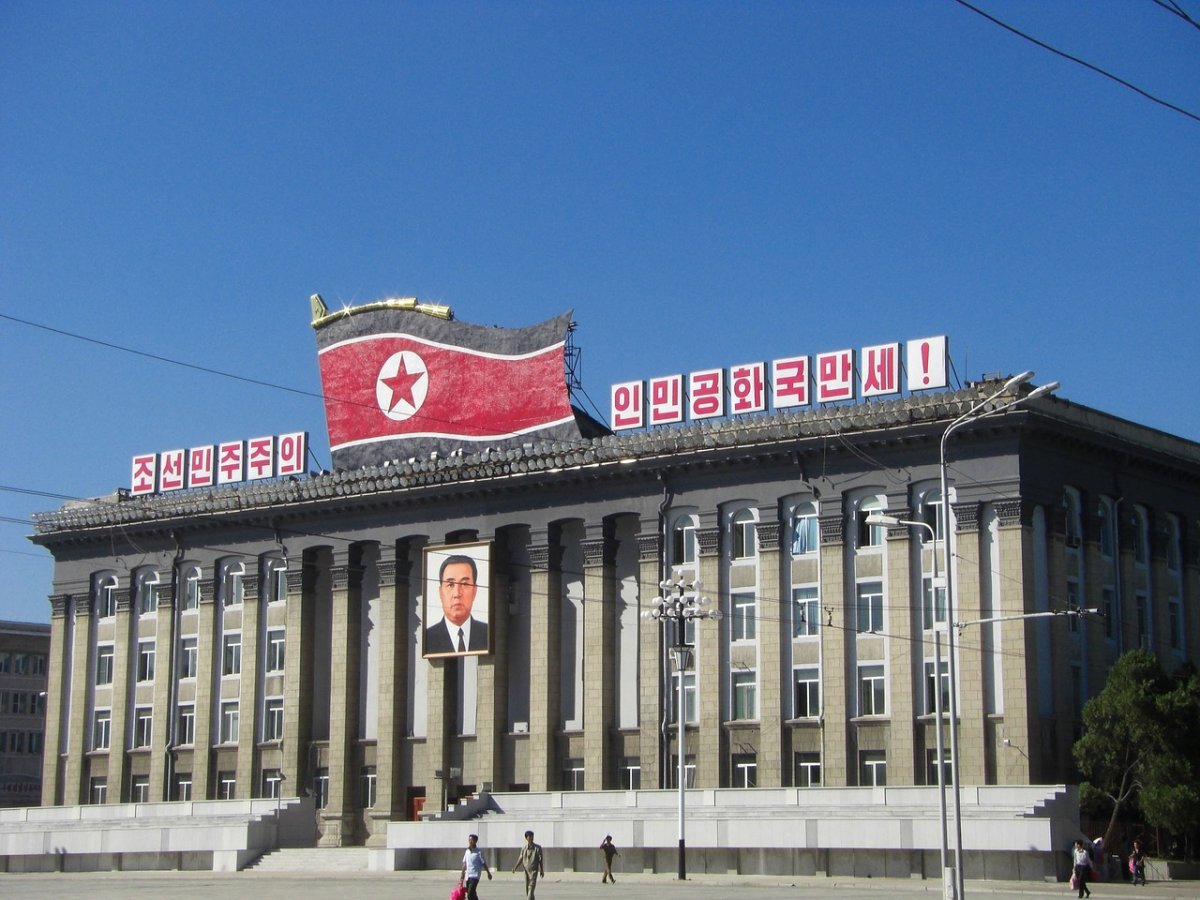 north korea, pyongyang, building