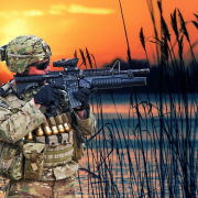 soldier, fighter, nature