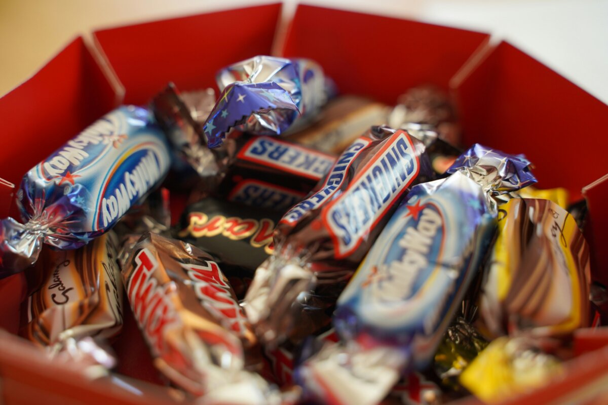 Sweets in a bowl