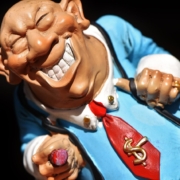 money shark, businessman, greed for money