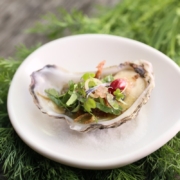 oyster, appetizer, food