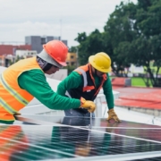 solar power, company, workers