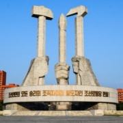 the-monument-to-party-founding-pyongyang-north-korea-the-hammer-sickle-and-calligraphy-brush-symbolize-the-workers-farmers-and-intellectuals-of-the-dprk-the-structure-is-50-metres-high-to-recognise-th-stockpack-unsplash.jpg The Monument to Party Founding (당창건기념탑), Pyongyang, North Korea. The hammer, sickle and calligraphy brush symbolize the workers, farmers and intellectuals of the DPRK. The structure is 50 metres high to recognise the 50-year anniversary of the founding of the Workers' Party of Korea. I took this photo in 2014.