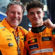 Zak Brown și Lando Norris