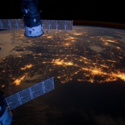 united states, atlantic coast, night