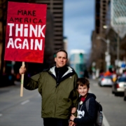 a-man-and-his-son-peacefully-protest-the-election-of-donald-j-trump-stockpack-unsplash.jpg A man and his son peacefully protest the election of Donald J. Trump