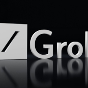 Grok X.AI Logo in 3D. Feel free to contact me through email mariia@shalabaieva.com