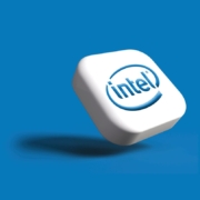 Intel 3D icon