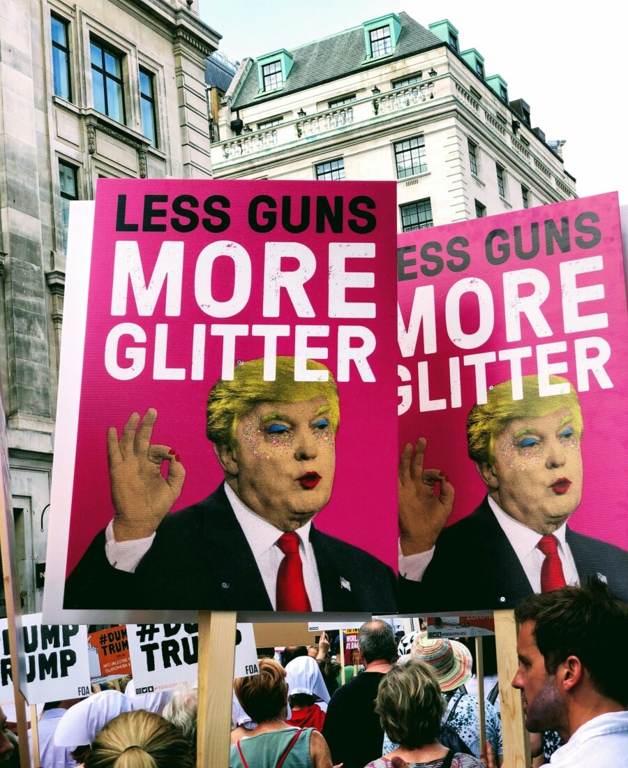 Dump Trump demonstration, London