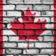 flag, banner, nation, emblem, country, national, patriotic, symbol, patriot, patriotism, wall, brick, bricks, canada, canada, canada, canada, canada, canada