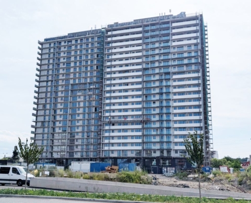 bloc nou santier imobiliar real estate constructie Cluj Oxygen Copyright foto contactati www.afaceri.news