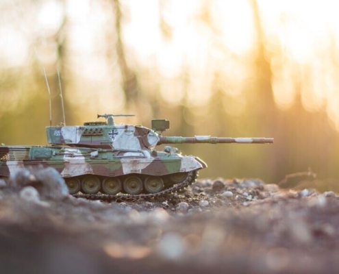 leopard 1, tank, german, armed forces, modelling, miniature, hobby, handcraft, plastic, military, heller, eve, sunset, outdoors, nature, gravel, scale model, bundeswehr