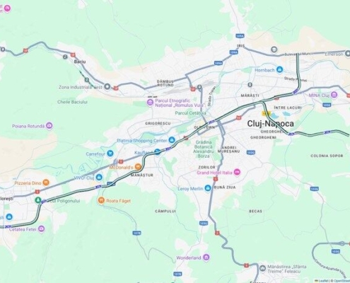 harta metrou Cluj