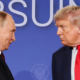U.S. President Trump meets with Russian President Putin in Alaska