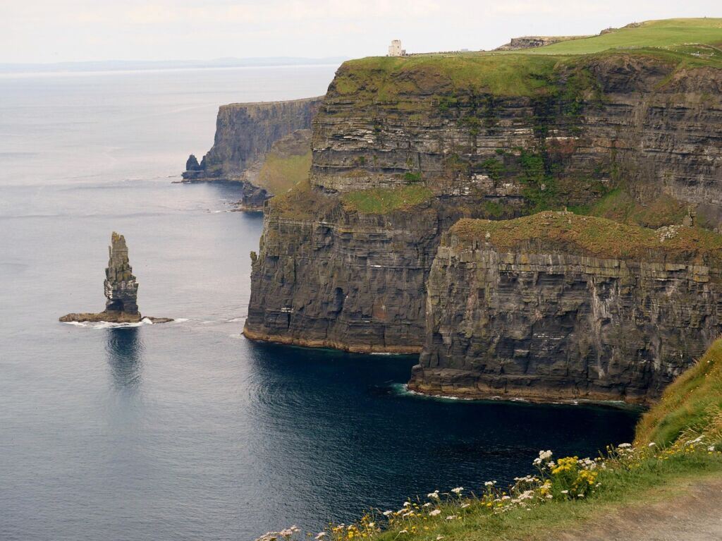 cliffs, nature, modern, ireland, ocean, cliff, coast